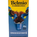 Kapsułki do Nespresso Belmio Espresso Decaffeinato 10 sztuk