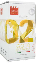 Kawa w saszetkach Caffe del Faro Gold Extra Bar - saszetki ESE 18szt - obrazek 2