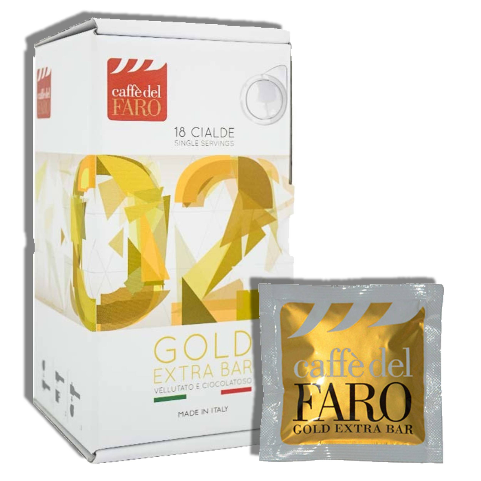 pol_pl_Kawa-w-saszetkach-Caffe-del-Faro-Gold-Extra-Bar-saszetki-ESE-18szt-1977_2 Kawa w saszetkach Caffe del Faro Gold Extra Bar - saszetki ESE 18szt - obrazek 1