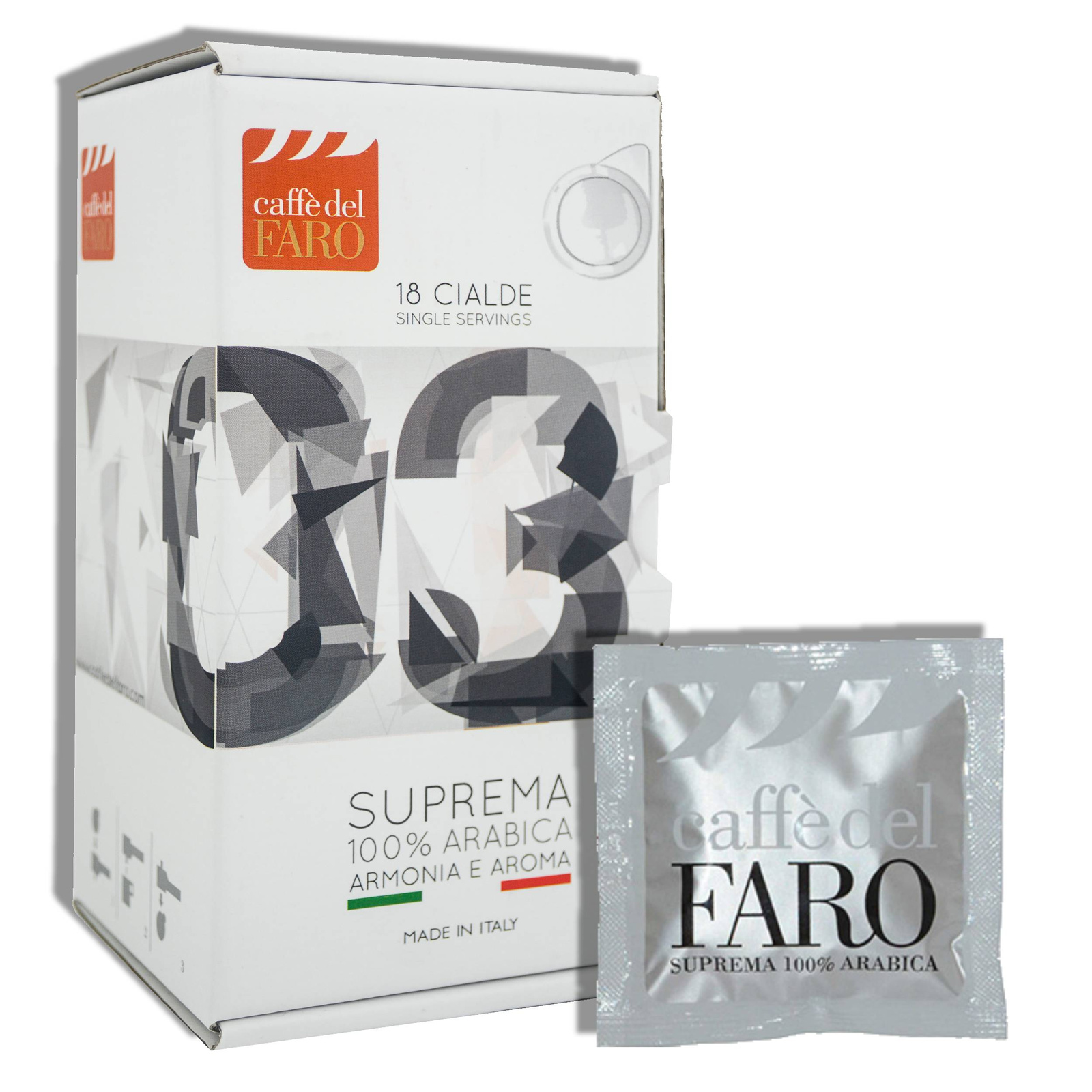 pol_pl_Kawa-w-saszetkach-Caffe-del-Faro-Suprema-100-Arabica-saszetki-ESE-18szt-1976_2 Kawa w saszetkach Caffe del Faro Suprema 100% Arabica - saszetki ESE 18szt - obrazek 1