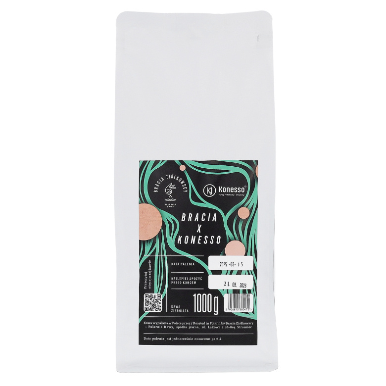 pol_pl_Kawa-ziarnista-Bracia-Ziolkowscy-x-Konesso-Espresso-Blend-1kg-23830_1 Kawa ziarnista Bracia Ziółkowscy x Konesso Espresso Blend 1kg - obrazek 1