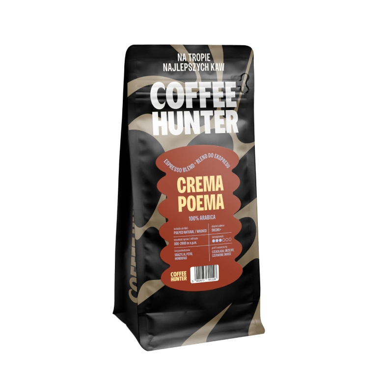 pol_pl_Kawa-ziarnista-COFFEE-HUNTER-Crema-Poema-250g-11267_1 Kawa ziarnista COFFEE HUNTER Crema Poema 250g - obrazek 1